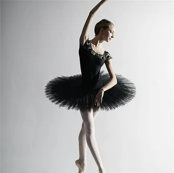 Profesionálne Tanier Tutu Čierna Biela Červená Balet Tanečný Kostým Pre Ženy Tutu Balet Balet pre dospelých dance Sukne s 4colors nové
