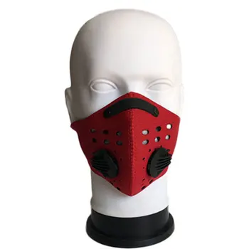 Profesionálny bicykel maska, ochranný filter požičovňa maska proti prachu, aktívne uhlie proti znečisteniu výkon odbornej prípravy požičovňa maska