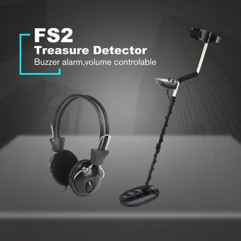 Profesionálny Detektor Kovov FS2 Podzemné Hĺbka 3 m Skener Vyhľadávanie Vyhľadávanie Zlato Detektor Treasure Hunter Detekciu Pinpointer