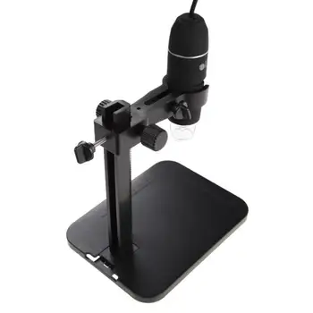 Profesionálny USB Digitálny Mikroskop 1000X 8 LED 2MP Elektronický Mikroskop Endoskopu Zoom Kamery zväčšovacie sklo S Výťahom Stojan