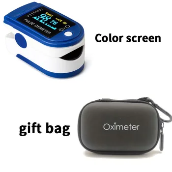 Prsta Pulzný oximeter Kyslíka v Krvi, Sýtosť Meter Prst SPO2 PR Monitor kyslíka detektor Farebný displej