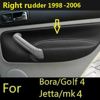 Právo Kormidlo Jazdy Pre Volkswagen Bora, Golf 4 Mk4 (1998 - 2005)Ochranné Interiérové Dvere Panel Opierkou Kožený Poťah Mikrovlákno