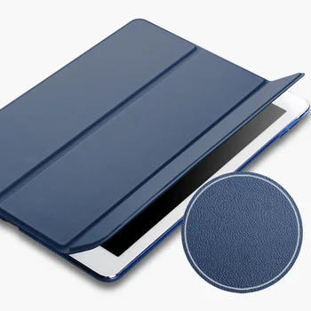 Prípad 2016 iPad Pro 9.7 palca , Jvomk Hurá Farba Ultra Slim PU kožené puzdro Smart Cover Prípade Magnet prebudiť spánok pre Pro9.7