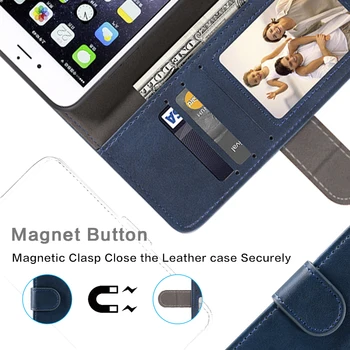 Prípad Pre Bluboo S3 Prípade Magnetické Kožené Peňaženky Kryt Pre Bluboo S3 Stojí Coque Telefón Prípadoch