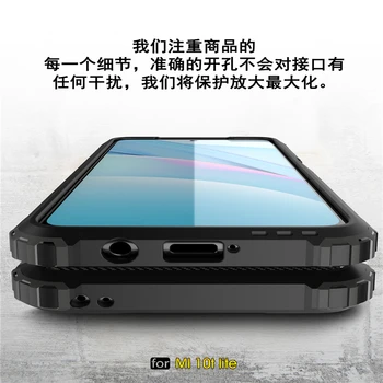 Prípad Pre Xiao Mi 10 TON Lite 5G Prípade Nárazník Proti klepaniu TPU+PC Hybrid Brnenie Kryt Pre Xiao Mi 10 TON Lite Prípade Pre Xiao 10 TON Lite