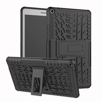 Prípad tabletu Pre Huawei MediaPad M5 8.4 Stojan, Kryt M5 Lite 10.1 Palcov, 8.4 10 T3 7.0 8.0 Prípade 2 v 1 robustný Hybrid Silikónový Kryt