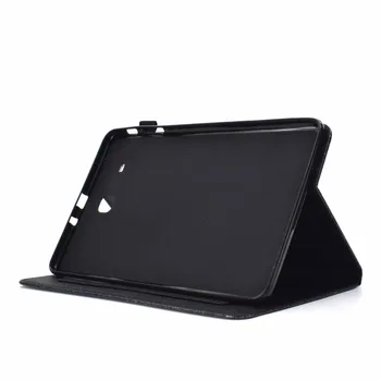 Prípad tabletu Samsung Galaxy Tab E T560 SM-T560 T561 9.6 palcový Inteligentný Kryt Lesk Bling Flip Stojan PU Koža Kože Funda