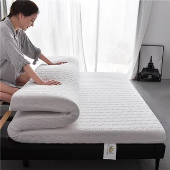 Prírodný latex náplň matrac 10 cm Vysoká odolnosť 5cm Môže byť obnovené, bez deformácie Pohodlné textílie darček