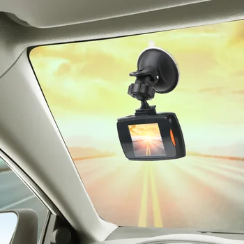 Prísavky Auto Dash Cam Kamera Jazdy videorekordér DVR DashCam LED pre Nočné Videnie 2.7