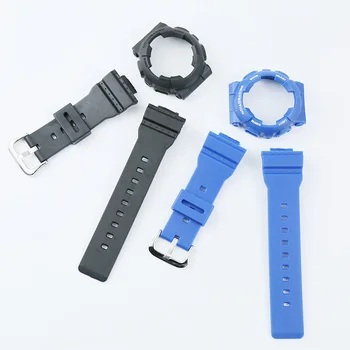 Príslušenstvo hodinky gumy popruh 14 mm pin pracka pre Casio BABY-G BA 110 111 112 120 žien živice športové hodinky prípade