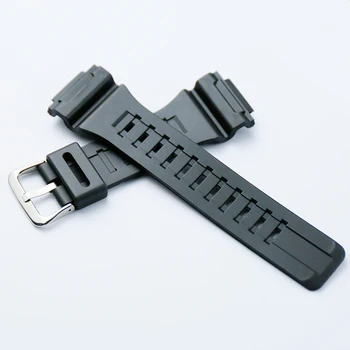 Príslušenstvo hodinky silikónové popruh pre Casio aqs810w AQ-S800W živice popruh s úst 18 mm pánske a dámske športové hodinky remienok