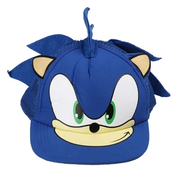 Pudcoco Roztomilý Chlapec Sonic The Hedgehog Cartoon Mládež Nastaviteľné Baseball Čiapka Čiapka Modrá Pre Chlapcov Hot Predaj