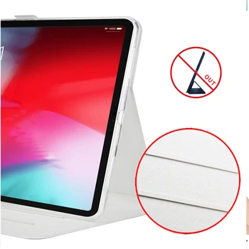 Puzdro Pre iPad Pro 11 2018 Šikovný Tablet Fundas PU Kožené Farebné Tlač Slim Ochranné Stojan Pre iPad pro 11 Plášťa Pokožky