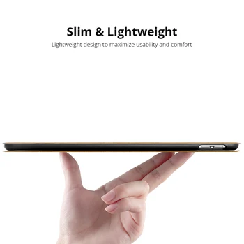 Puzdro pre iPad Vzduchu 4 3 2 1 Magnetický Stojan PU Kožené puzdro Smart Cover pre iPad 9.7 10.2 10.5 2017 2018 5. 6. Generácie Funda