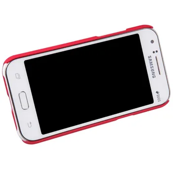 Puzdro pre Samsung Galaxy J1 J100 prípade NILLKIN Super Matné Štít, zadný kryt s voľným screen protector a Maloobchodných balíkov