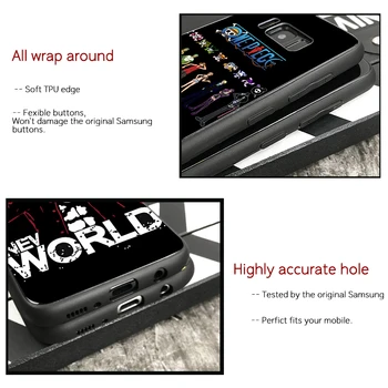 Puzdro pre Samsung S8 Plus Sklo zadný kryt prípade, že Jeden Kus Luff puzdro pre Galaxy S8 S9 S10 S20 S21 Poznámka 8 9 10 plus ultra S10e
