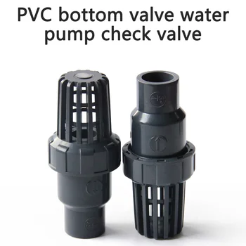 PVC spodný ventil vodné čerpadlo spätný ventil UPVC spätný Ventil S Filtrom Akvárium Príslušenstvo 1Pcs