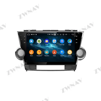 PX6 4G+64GB Android 10.0 Auto Multimediálny Prehrávač Pre Toyota Highlander 2011-Rolovač navi Rádio stereo IPS Dotykový displej vedúci jednotky