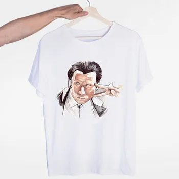 Pánske Film Film Pulp Fiction Mia Django John Travolta Fashion Tričko Fashion Muži T-shirt Pohode Zábavné Bežné Topy & Tees