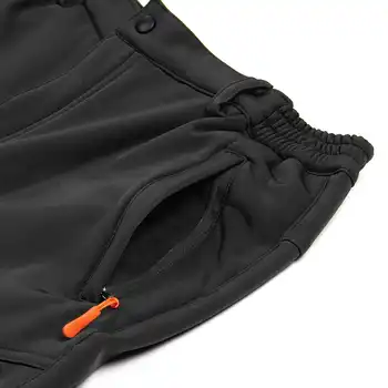 Pánske Plus Zamatové Nohavice Pre Kempovanie Lyžiarske Soft Shell nohavice Nohavice Outdoor -40 Stupňov Snehu Lyže Snowboard Nohavice pre Mužov / Ženy