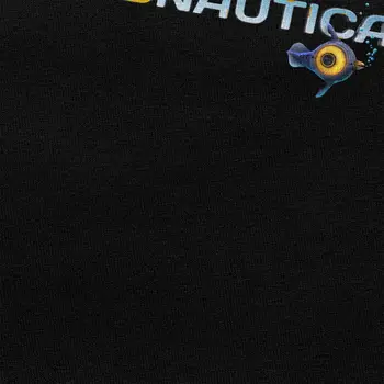 Pánske Subnautica T Shirt Krátkym Rukávom Bavlna Tričko Printed Hry Mora Leviathan Reaper Potápanie Ryby Tee Topy Oblečenie Darček