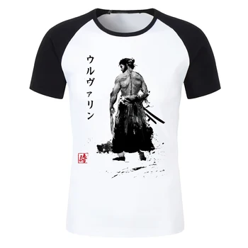 Pánske Tričko Samuraj Logan umeleckej tvorivosti Úžasné umelecké Diela Vytlačené Čaj