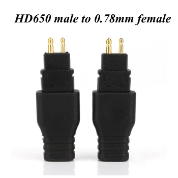 Pár hi-end mmcx adaptér 0.78 mm HD650 IM Converter hifi audio converter konektor
