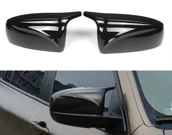 Pár Uhlíkových Vlákien/ABS Zrkadlo Pokrytie X5 X6 Auto Bočné Spätné Zrkadlo Spp Náhradný Kryt Pre BMW X5 X6 E70 E71 na roky 2007-2013
