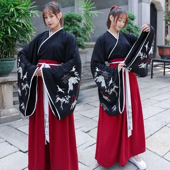 Páry Hanfu Šaty Starovekej Čínskej Tanečných Kostýmov, Tang Vyhovovali Hanfu Župan Dynastie Han Tradičné Klasické Šermiar DanceWear