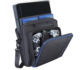 Pôvodná veľkosť Taška Plátno Prípade Chrániť Kabelky pre PlayStation 4 Ramenné puzdro Pre SONY PS4 Pro Konzoly