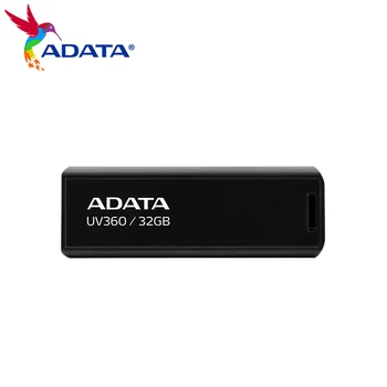 Pôvodné Adata UV360 USB 3.2 Gen 1 USB Flash Disk Vysokou Rýchlosťou 256 GB 128 GB Memory Stick 64 GB 32 GB Mini U Diskov kl ' úč
