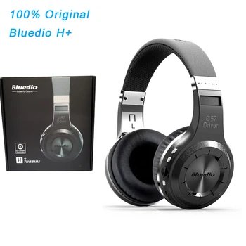 Pôvodné Bluedio H+ Headset Bluetooth 4.1 Stereo Bass HIFI Bezdrôtové Slúchadlá Slúchadlá Pre Hovory, Hudbu pomocou FM Mikrofón