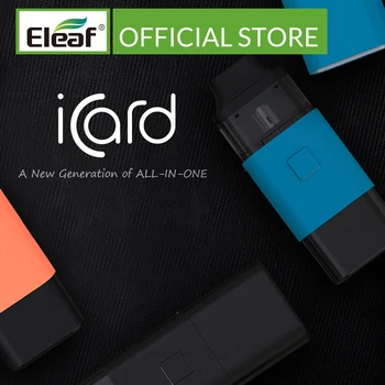 Pôvodné Eleaf elektronická cigareta auta 15W iCard auta s 2ml nádrž 650mAh max dual-purpose kryt ID 1.2 ohm
