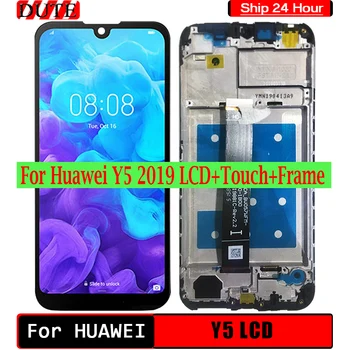 Pôvodné Huawei Honor 8S LCD Displej Huawei Y5 2019 LCD Digitalizátorom. Montáž Huawei Honor 8S 2019 LCD S Rámom Náhradné Diely