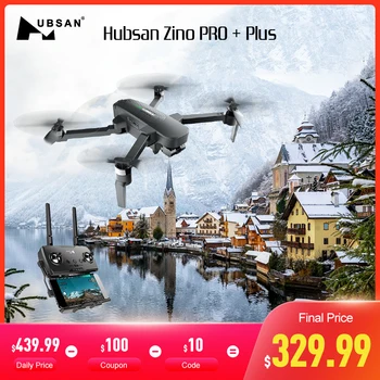 Pôvodné Hubsan Zino, PRO +Plus GPS 5G WiFi 8KM FPV s 4K 30fps UHD Fotoaparát 3-os Gimbal 43mins Čas Letu RC Drone Quadcopter