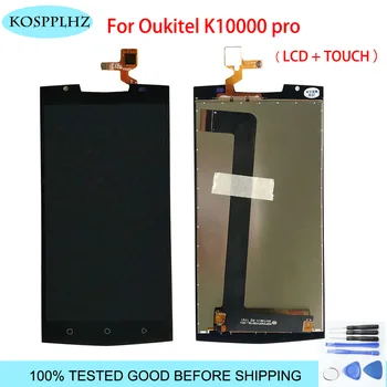 Pôvodné KOSPPLHZ Pre Oukitel K10000 mix LCD Displej+Dotykový Displej Testované LCD Digitalizátorom. Sklo Nahradenie K 10000 mix +Nástroje