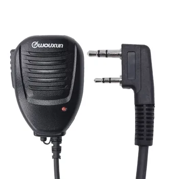 Pôvodné Kvalitné Wouxun Reproduktor Mikrofón pre Wouxun Všetky Prenosné Walkie Talkie KG-UVD1P KG-UV6D KG-UV8D KG-UV9D Plus