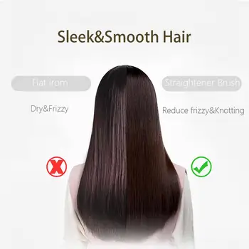 Pôvodné Originálne Hot Predaj Profesionálneho Elektrického Hair Straightener Špirála Iónové Fúzy Straightener Vlasy Masér Kefa