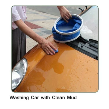 Pôvodné Podložka Cleaner Blato Auto Magic Hubica Kefa Účinné Čistenie 180 g Modrá Čisté Clay Bar Jednoduché Umývanie Starostlivosť o Vozidlo Nástroj