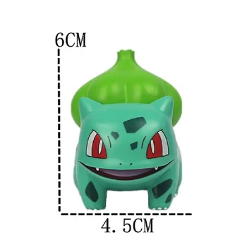 Pôvodné Pokémon Pikachu Údaje Charmander Bulbasaur Squirtle Psyduck Pocket Monster Anime Model Hračky Pre Deti Vianočné Darčeky