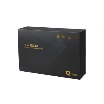 Pôvodné Qplus TV Box, 3 GB RAM, 32 GB ROM 2.4 G/5G Dual wifi Amlogic S912 Octa-core Android 7.1 HD 4K, Smart Media Player