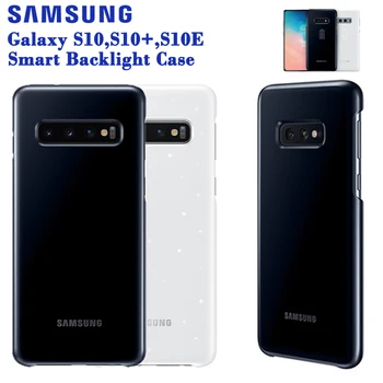 Pôvodné Samsung LED Kryt Pre Samsung Galaxy S10Plus S10E s rezacím zariadením S10 S10 Plus SM-G9730 SM-G9750 G9750 Emocionálne Led svetelný Efekt