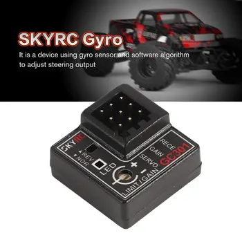 Pôvodné SKYRC GC301 Mini Gyro Gyroskop pre RC Car Drift Pretekárske Auto Riadiaci Výstup Integrovaný Kompaktný odľahčenej konštrukcii