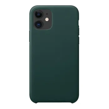 Pôvodné Ultra-Tenké Kožené pre IPhone 11 Pro Max Prípade Pokrytie Pokožky Ochranný obal pre Iphone 11 Pro Max Borovica Zelená Telefón Prípade