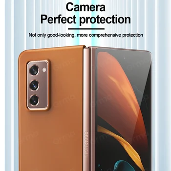 Pôvodné úradný RUMAKA Capa Pre Samsung Galaxy Z Fold2 obal Pre Samsung Z fold 2 5G Kožený Kryt All Inclusive Telefón Prípade