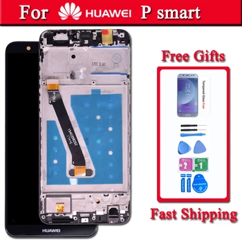 Pôvodný Pre Huawei P Inteligentný LCD Displej Dotykový Displej Digitalizátorom. Montáž Pre Huawei užite si 7S LCD S Rámom OBR LA1 LX1 L21 L22