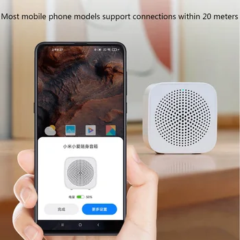 Pôvodný Xiao Mijia Prenosný Reproduktor Bluetooth 5.0 Bezdrôtové Pripojenie Reproduktorov Typu c nabíjaním Pracovať s Xiaoai app