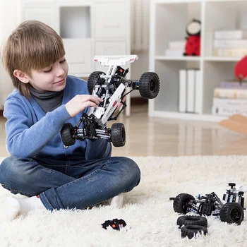 Pôvodný Xiao Mijia stavebným Robot Púšti Racing DIY Vzdelávacie Hračky Puzzle Valec Piest Pripojenie Rod Deti