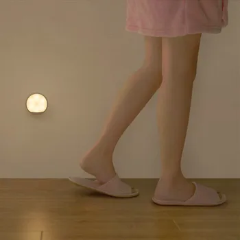 Pôvodný Xiao Mijia Yeelight Smart home LED Nočné Svetlo USB Poplatky Telo, Infračervené Pohybové Čidlo Smart Žiarovky Pocit Magnetické
