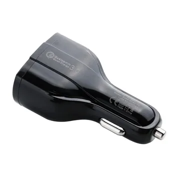 QC 3.0 3 USB Nabíjačka do Auta Rýchle Nabíjanie 3-Porty Mini Rýchle Nabíjanie pre Telefón Nabíjačku Adaptér pre iPhone Xiao Mi 9 Redmi